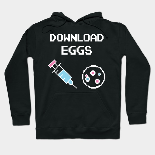 Gamer IVF Eggs Hoodie by DiverseFamily